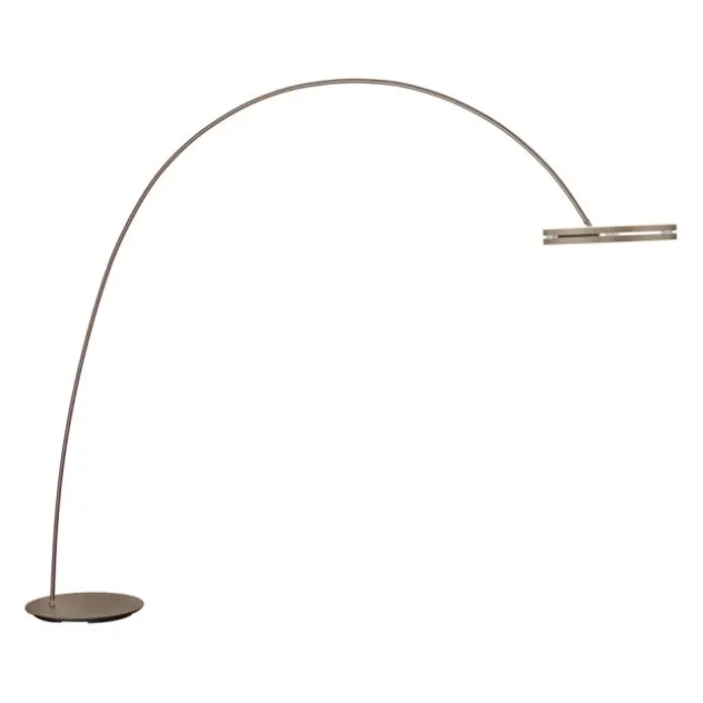 Neuhaus PURE® LED Bogenlampe PURE Loop-Bow, bronce, Stehleuchte, dimmbar,