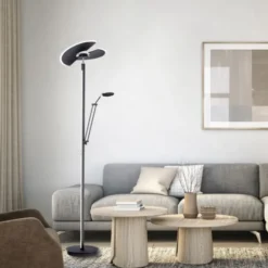 Neuhaus PURE® Led Deckenfluter / Stehleuc PURE Mutil graphite Leselicht dimmbar