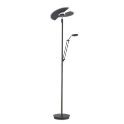 Neuhaus PURE® Led Deckenfluter / Stehleuc PURE Mutil graphite Leselicht dimmbar