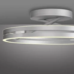 Neuhaus PURE® LED Deckenleuchte PURE Loop, stone (alu), Fernbedienung
