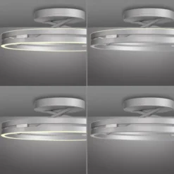 Neuhaus PURE® LED Deckenleuchte PURE Loop, stone (alu), Fernbedienung