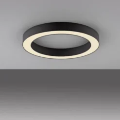 Neuhaus PURE® LED Deckenleuchte PURE Lines Round, graphite, 35 cm, dimmbar