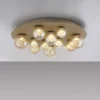 Neuhaus PURE® LED Deckenleuchte PURE Popup, bronce, dimmbar, Funk-FB, Memoryfunktion