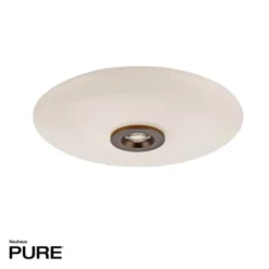 Neuhaus PURE® LED Deckenleuchte PURE Vitrum, dark-metal brown, dimmbar