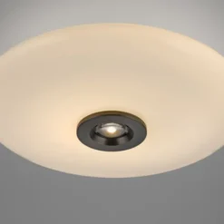 Neuhaus PURE® LED Deckenleuchte PURE Vitrum, dark-metal brown, dimmbar