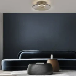 Neuhaus PURE® LED Deckenleuchte Pure Moon, bronce, Tronicdimmer
