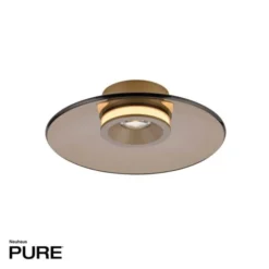 Neuhaus PURE® LED Deckenleuchte Pure Moon, bronce, Tronicdimmer