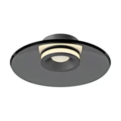 Neuhaus PURE® LED Deckenleuchte PURE Moon, platin (grau), dimmbar