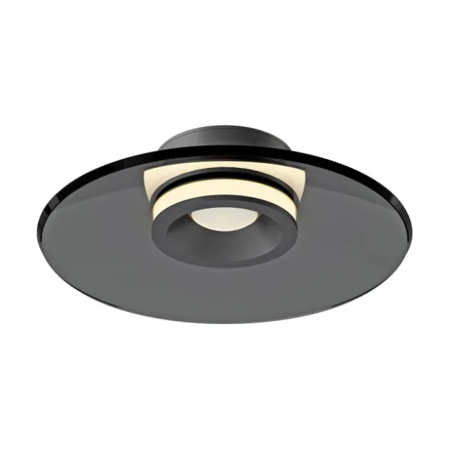 Neuhaus PURE® LED Deckenleuchte PURE Moon, platin (grau), dimmbar