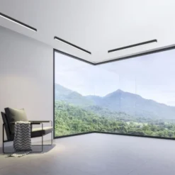 Neuhaus PURE® LED Deckenleuchte PURE Lines Straight graphite dimmbar