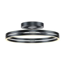 Neuhaus PURE® LED Deckenleuchte PURE Loop, mystic grey, Fernbedienung