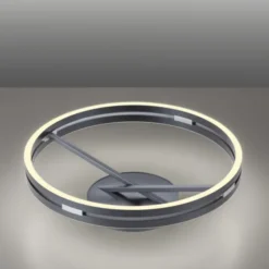 Neuhaus PURE® LED Deckenleuchte PURE Loop, mystic grey, Fernbedienung