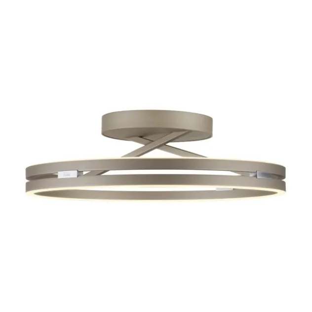 Neuhaus PURE® LED Deckenleuchte PURE Loop, bronce, dimmbar, Fernbedienung