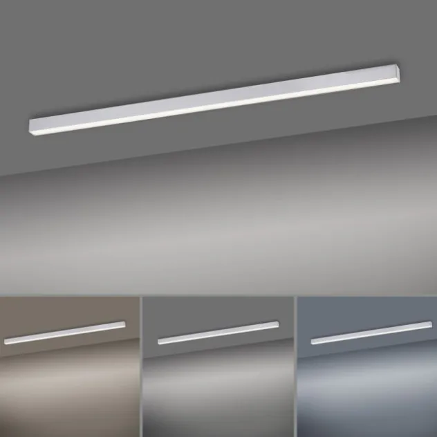 Neuhaus PURE® LED Deckenleuchte PURE Lines Straight diamond, (alu) linear