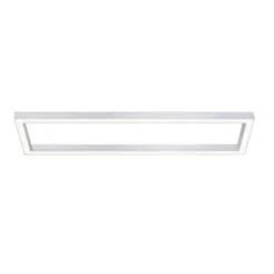Neuhaus PURE® LED Deckenleuchte PURE Lines Square diamond, (alu) Frame 110x30cm