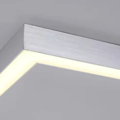 Neuhaus PURE® LED Deckenleuchte PURE Lines Square diamond, (alu) Frame 110x30cm
