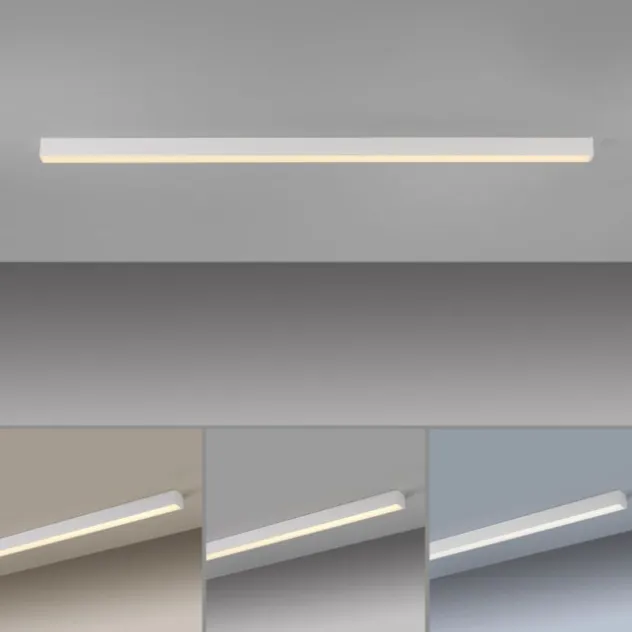 Neuhaus PURE® LED Deckenleuchte PURE Lines Straight, snow