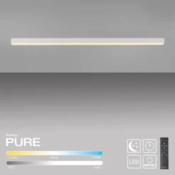 Neuhaus PURE® LED Deckenleuchte PURE Lines Straight, snow
