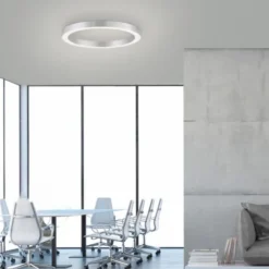 Neuhaus PURE® LED Deckenleuchte PURE Lines Round, diamond (alu), 50 cm, dimmbar