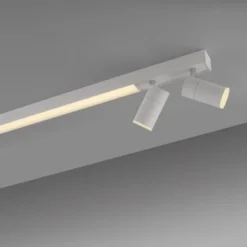 Neuhaus PURE® LED Deckenleuchte PURE Lines Spot, snow, dimmbar, Funk-Fernbedienung
