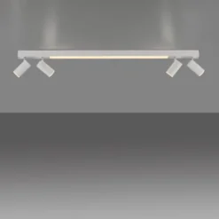 Neuhaus PURE® LED Deckenleuchte PURE Lines Spot, snow, dimmbar, Funk-Fernbedienung