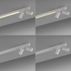 Neuhaus PURE® LED Deckenleuchte PURE Lines Spot, snow, dimmbar, Funk-Fernbedienung