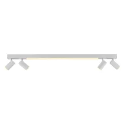 Neuhaus PURE® LED Deckenleuchte PURE Lines Spot, snow, dimmbar, Funk-Fernbedienung