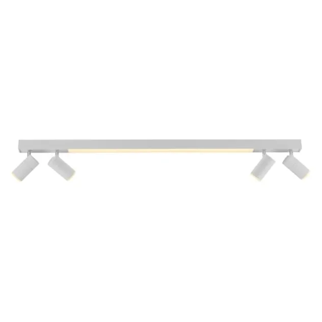 Neuhaus PURE® LED Deckenleuchte PURE Lines Spot, snow, dimmbar, Funk-Fernbedienung