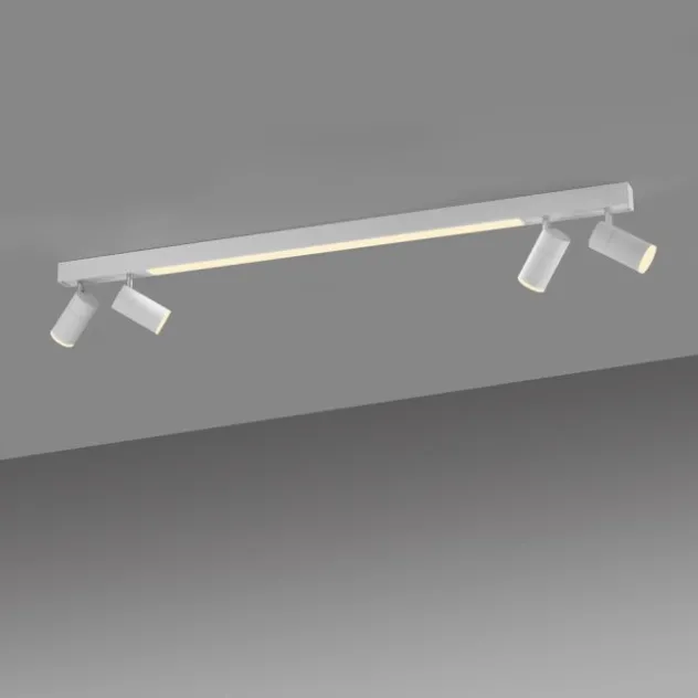 Neuhaus PURE® LED Deckenleuchte PURE Lines Spot, snow, dimmbar, Funk-Fernbedienung