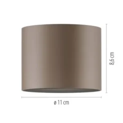 Neuhaus PURE® LED Deckenleuchte PURE Point, bronce, Indoor, dimmbar