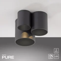 Neuhaus PURE® LED Deckenleuchte PURE Point, black pearl, Indoor, dimmbar