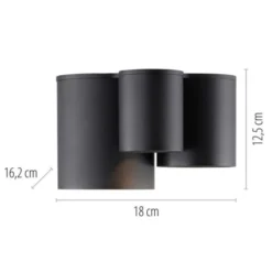 Neuhaus PURE® LED Deckenleuchte PURE Point, black pearl, Indoor, dimmbar