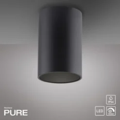 Neuhaus PURE® LED Deckenleuchte PURE Point, black pearl, Indoor, dimmbar