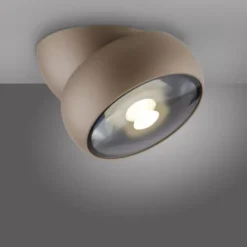 Neuhaus PURE® LED Deckenleuchte PURE Move, bronce, Tronicdimmer, dreh- schwenkbar