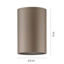 Neuhaus PURE® LED Deckenleuchte PURE Point, bronce, Indoor, dimmbar