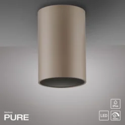 Neuhaus PURE® LED Deckenleuchte PURE Point, bronce, Indoor, dimmbar