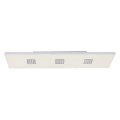 Neuhaus PURE® LED Deckenleuchte PURE Neo, aluminium gebürstet, 120x30cm, dimmbar