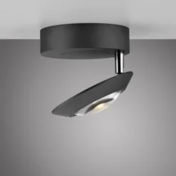 Neuhaus PURE® LED Deckenleuchte PURE Oculis, black pearl , Tronicdimmer, dreh+schwenkbar