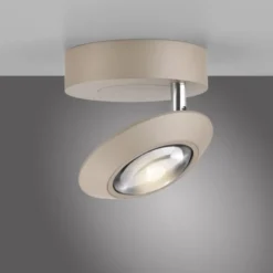 Neuhaus PURE® LED Deckenleuchte PURE Oculis, bronce, Tronicdimmer, dreh+schwenkbar