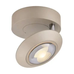 Neuhaus PURE® LED Deckenleuchte PURE Oculis, bronce, Tronicdimmer, dreh+schwenkbar