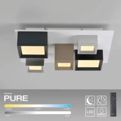 Neuhaus PURE® LED Deckenleuchte PURE Manhattan, multicolor,