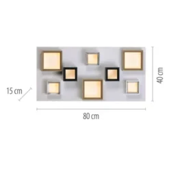 Neuhaus PURE® LED Deckenleuchte PURE Manhattan multicolor,