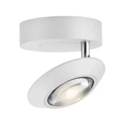 Neuhaus PURE® LED Deckenleuchte PURE Oculis, snow, Tronicdimmer, dreh+schwenkbar