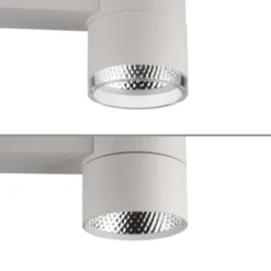 Neuhaus PURE® LED Deckenleuchte PURE Nola weiß 2 flammig drehbar dimmbar