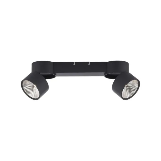 Neuhaus PURE® LED Deckenleuchte PURE Nola, schwarz, 2-flammig, drehbar, dimmbar