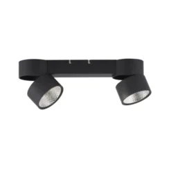 Neuhaus PURE® LED Deckenleuchte PURE Nola, schwarz, 2-flammig, drehbar, dimmbar