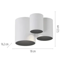 Neuhaus PURE® LED Deckenleuchte PURE Point, snow (weiß), dimmbar