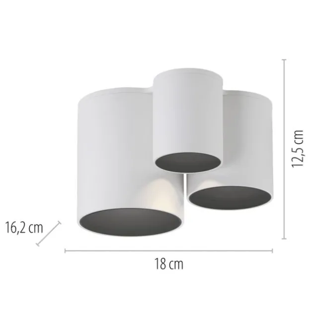 Neuhaus PURE® LED Deckenleuchte PURE Point, snow (weiß), dimmbar