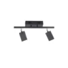 Neuhaus PURE® LED Deckenstrahler PURE Mira, black-pearl, 2-flammig, dimmbar, CCT
