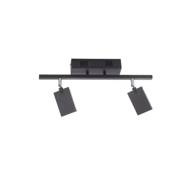 Neuhaus PURE® LED Deckenstrahler PURE Mira, black-pearl, 2-flammig, dimmbar, CCT